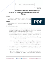 ANSES PREV-11-24-2018 INCOMPATIBILIDAD Cobro y Haber y Función Publica