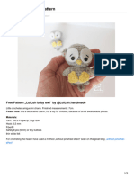 Luiluh Handmade de LuiLuh Baby Owl Pattern