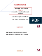 Tutoría 5 - Matematicas 1