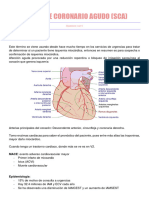Síndrome Coronario Agudo (Sca)
