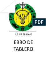 Ebbo de Tablero Ifa