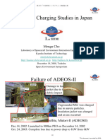 Spacecraft Charging Studies in Japan (Failure of ADEOS-II)