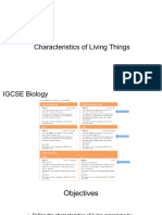 Chapter 1 Characteristics and Classification of Living Organisms Biology