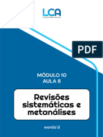 08 Revisões+Sistemáticas+e+Metanálises