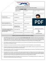 Admit Card - 2