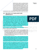 Parliamentary Democracy Intro