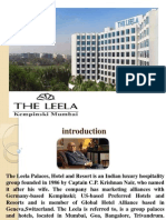 The Training Report at The Leela Kempinski, Mumbai