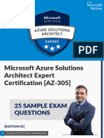 Azure Solution Architect Sample Exam Question Guide Edition1+