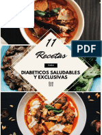 11 Recetas para Controlar La Diabetes