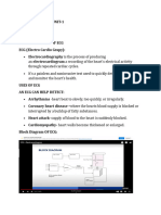 BME Notes - ECG