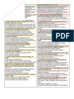 Evaluacion Multiple Choice Proceso Revolucionario en Argentina