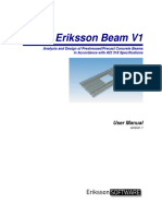 Eriksson Beam User Manual