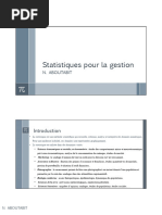 Statistiques Cours