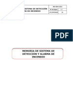 Memoria de Sistema Contra Incendio Colegio Nantec