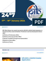 PIB 247 January 17th To 18th, 2024