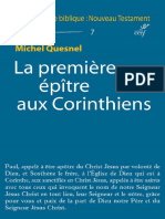 La Première Épître Aux Corinthiens (Michel Quesnel (Quesnel, Michel) ) (Z-Library)