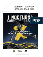 Reglamento I Nocturna Carratraca Trail 2024