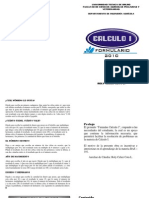 Formulario Calculo I-2010