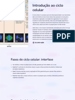 Introducao Ao Ciclo Celular