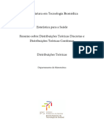 Capítulo 3 - Resumo de Distribuições Teóricas