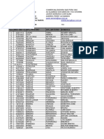 4 Datos Trabajadores Prueba Covid 19 - Martes 16.06.2020