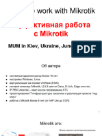 Эффективная работа с Mikrotik MUM in Kiev, Ukraine, June 08, 2018presentation - 5501 - 1528699791