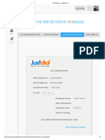 HR Module - Justdial LT