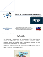 Sistema de Procesamiento de Transacciones: Ing. Alan Rodriguez Lopez