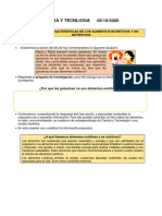 Actividad de Ciencia y Tecnlogia 5 de Octubre Del 2020