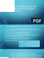 Mecanismo de Acción de Los Fármacos en Sitios