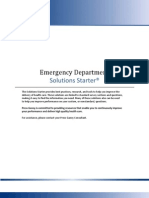 Solutions Starter Emergency Department