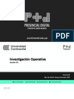 Sesion 03 - Investigación Operativa