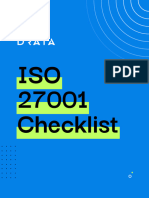 Iso 27001 Checklist