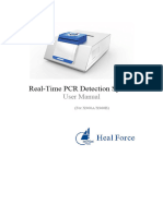 Real-Time PCR Detection System User Manual