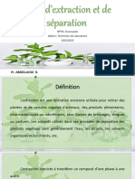 13 - Base D'extraction Et de Separation