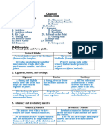 Chapter-6 Skeletal System-Notes of Lesson