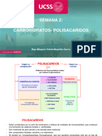 Semana 3 - Carbohidratos - Polisacaridos