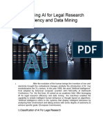 Leveraging AI For Legal Research and Effecient Data Mining