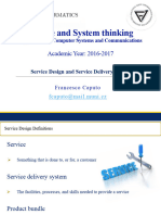 Service Design and Service Delivery Process