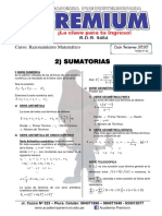 Tema 02 de Raz Matematico Series y Sumatorias