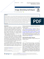 Brief Review of Image Denoising Techniques