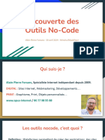 Découverte Des Outils No-Code - 30 Mai 2024