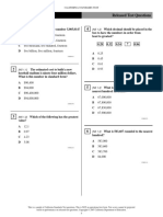 Grade 4 Standard Test - S1 Final