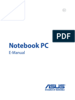 Notebook PC: E-Manual