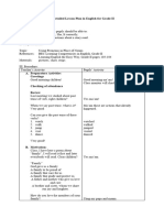 A Detailed Lesson Plan in English For Grade II