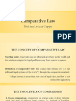 The Concept, Law and Method of Comparative Law (Slides)