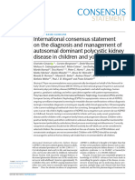 International Consensus Statement On The Diagnosis