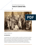 Report - Theatre in Colonial India