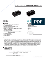 SPBW03, DPBW03 Spec