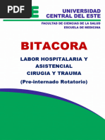 Bitacora Labor Hospitalaria Del Bloque de Cirugia y Trauma de Ccc. Marzo 2023 PDF-1-12